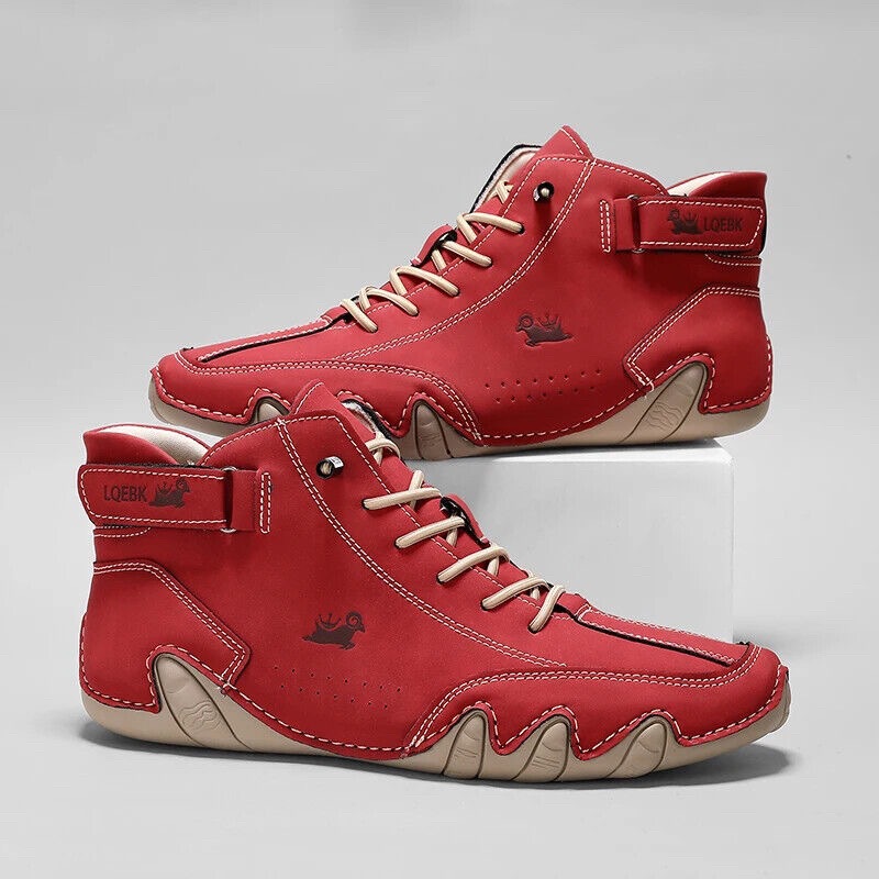 Leather Casual Shoes Sneakers  - đánh giá và giá Guipure Lace Panel
