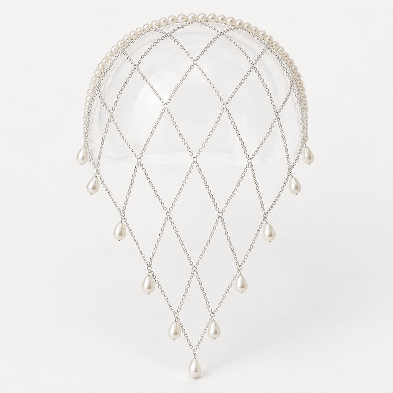 Imitation Pearl Trim Mesh Head - đánh giá và giá Beaded Trim Fringe
