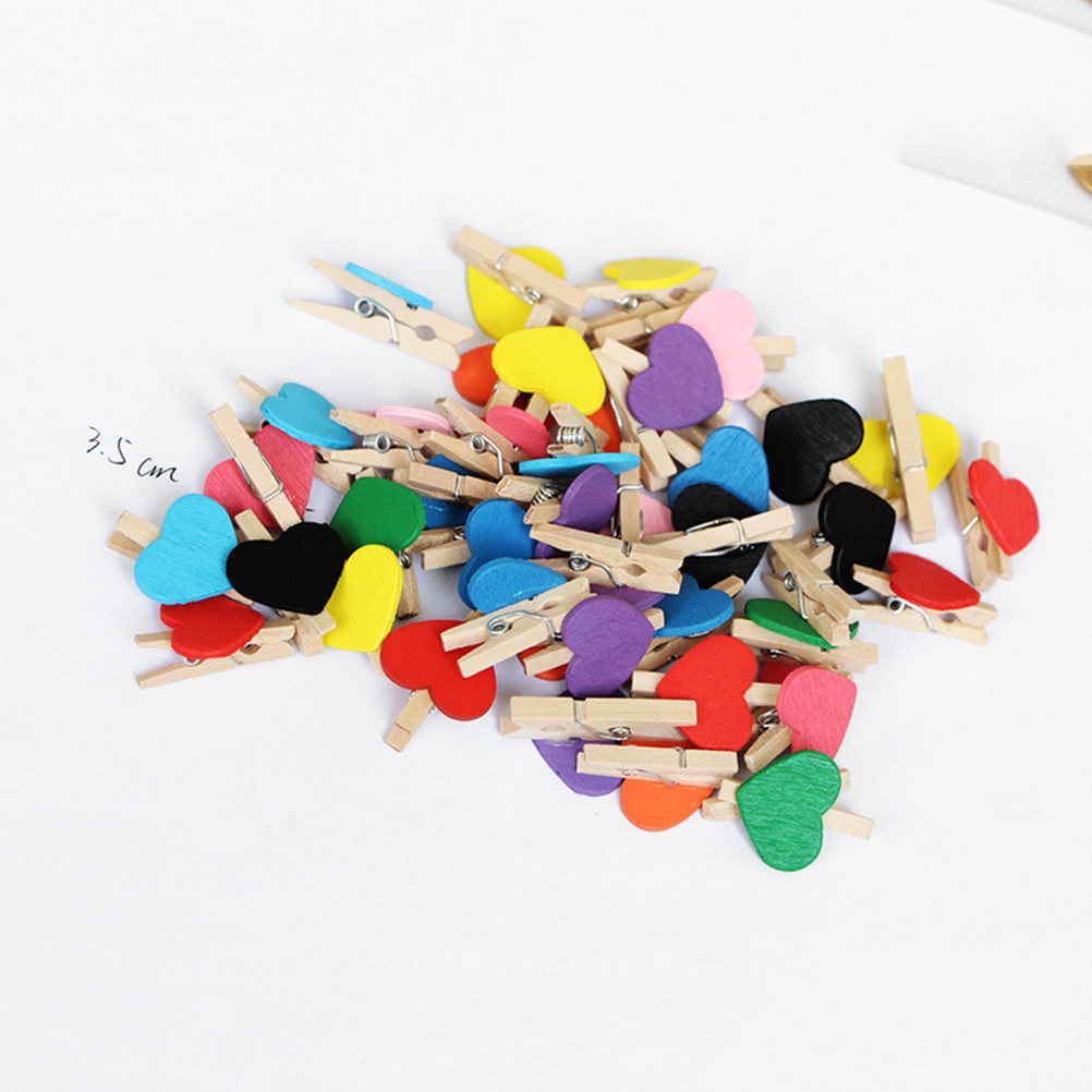 50Pcs Mini Wooden Clothespins  - đánh giá và giá Craft Embellishments
