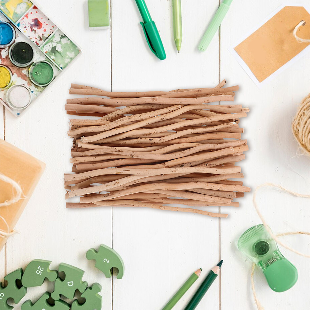 50Pcs Natural Birch Twigs Bran - đánh giá và giá Craft Embellishments