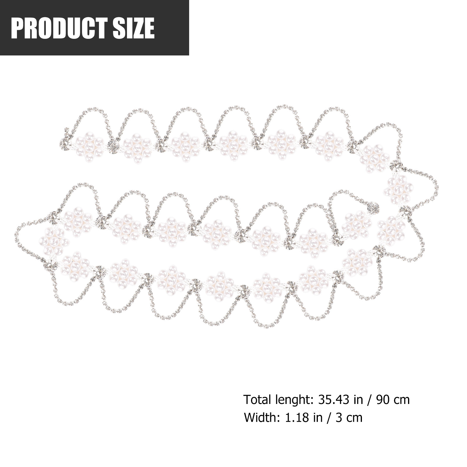 Premium Rhinestone Pearl Chain - đánh giá và giá Craft Embellishments