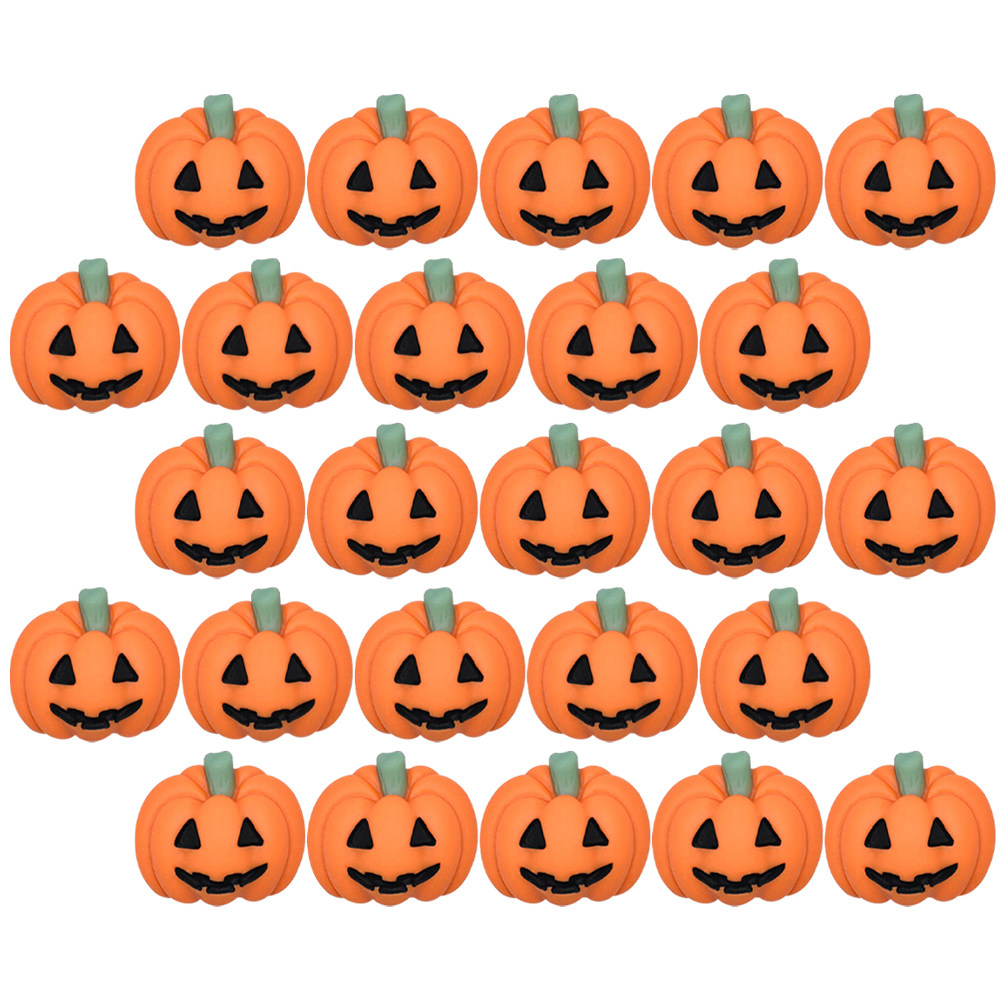 50Pcs Tiny Resin Pumpkin Charm - đánh giá và giá Craft Embellishments