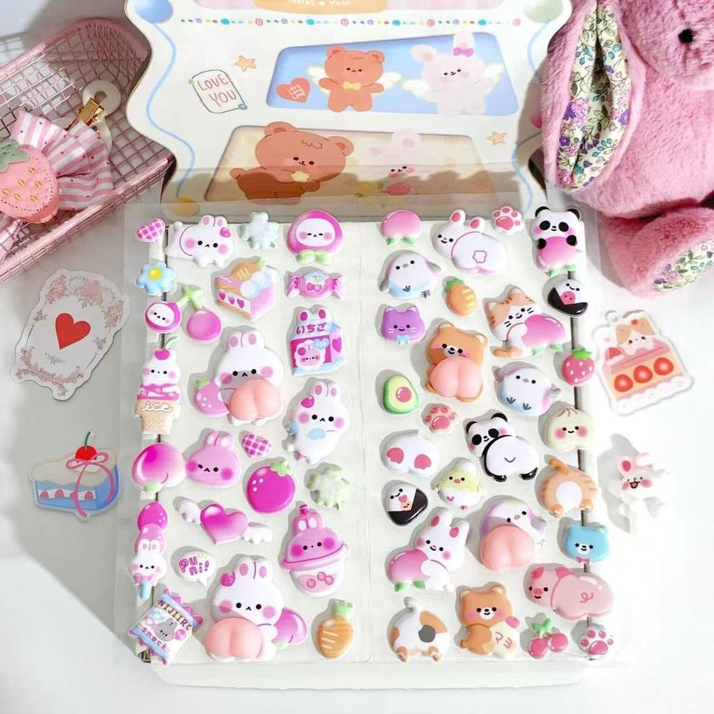 1 Sheet Puffy Bunny 3D Bubble  - đánh giá và giá Craft Embellishment World