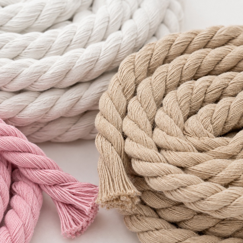 5M 5-20mm Cotton Twisted Rope  - đánh giá và giá Cord Trim Twisted